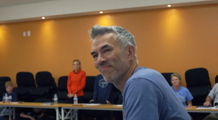 Jim Murphy during a retreat teaching session